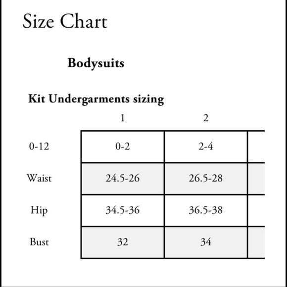 NWT The Kit Undergarments Long-sleeve Black Thong Bodysuit in dust bag Size 2 - Picture 5 of 10